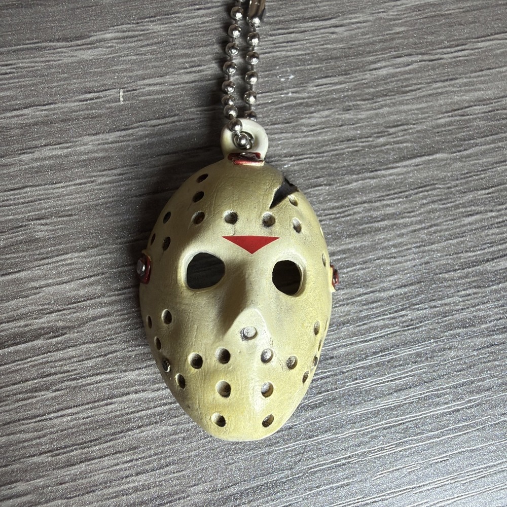 Friday The 13th Jason Mask Collection Series Takara Tomy 1.5-Inch Key Chain